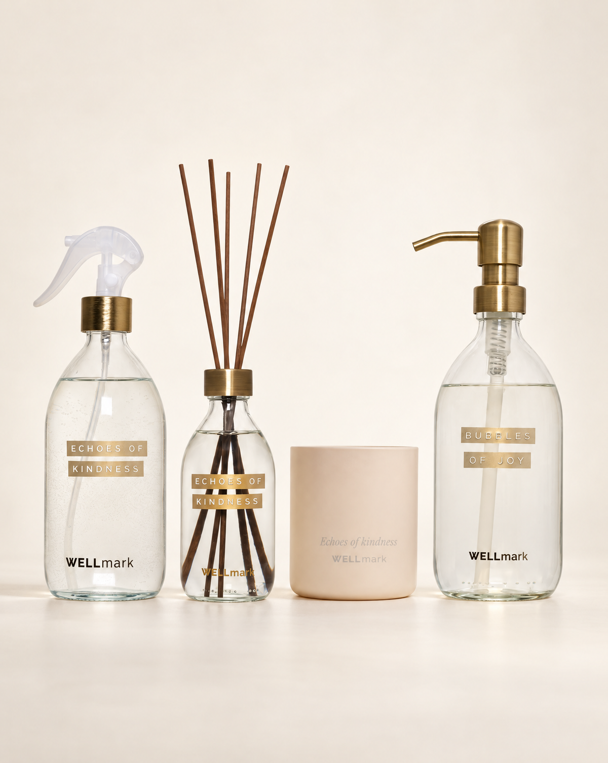Home Makeover Set, kaars, roomspray, geurstokjes en handzeep