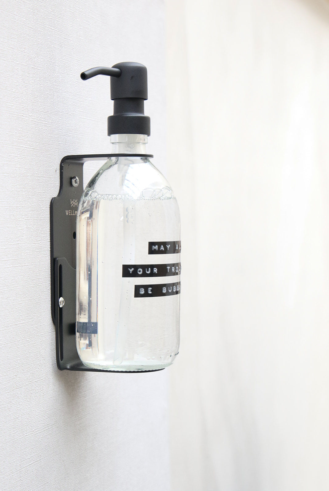 Zeeppomphouder - Small Zwart 1 fles