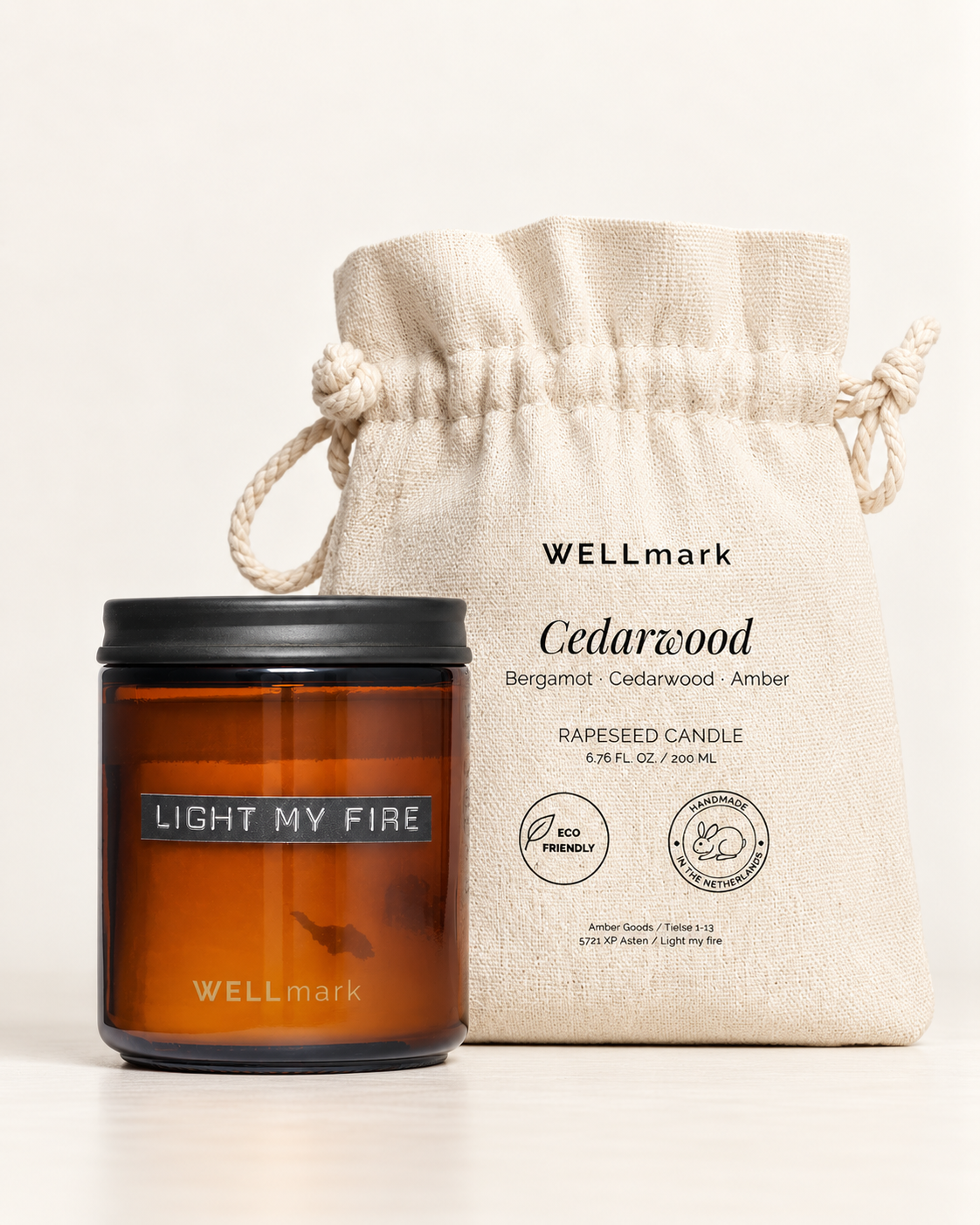 Medium Geurkaars - Cedarwood