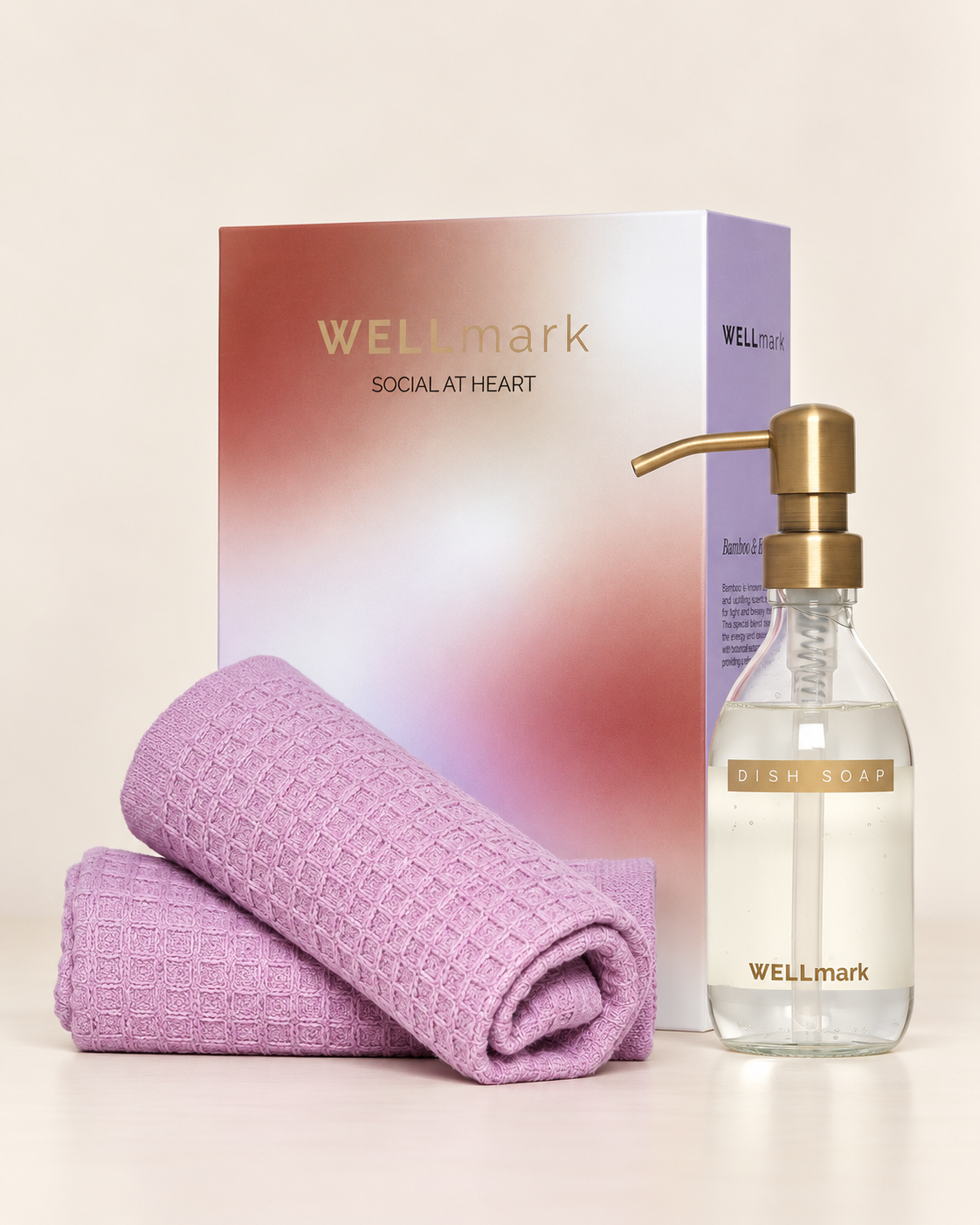 Daily Home Care set - Bamboo/Lila Vaatdoekjes