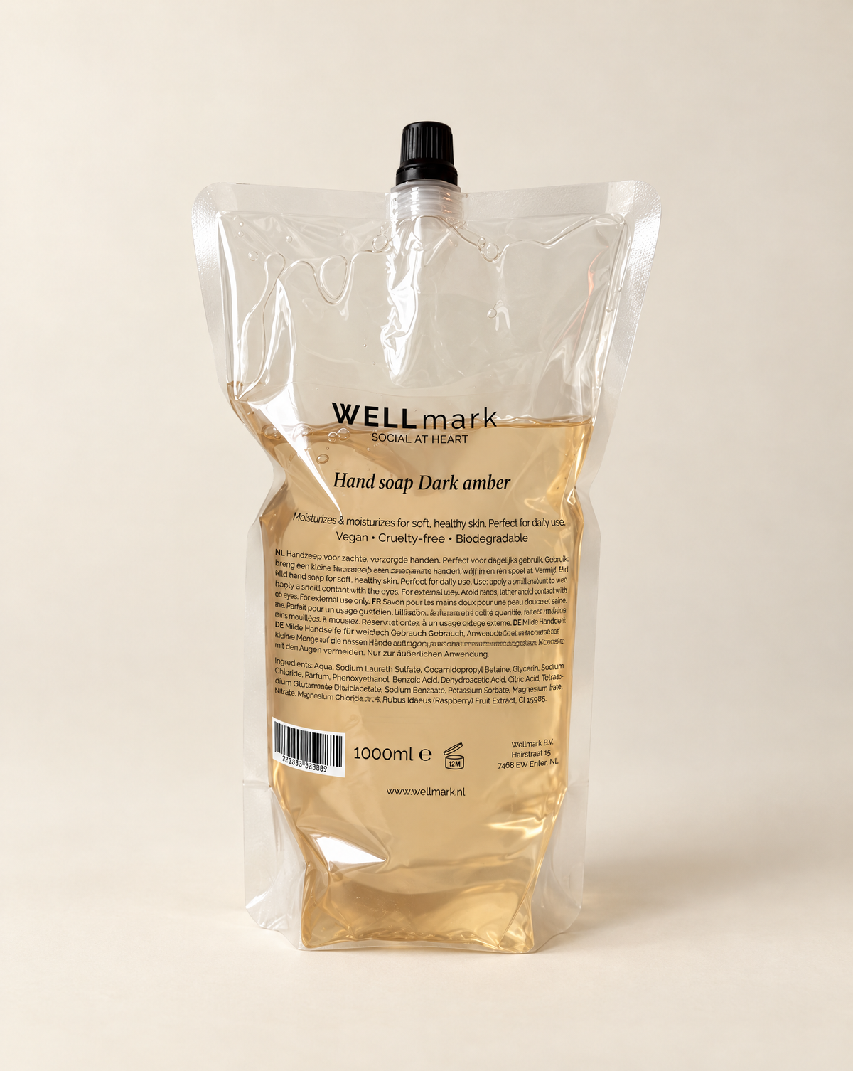 Refill Handzeep - Dark Amber 1 L