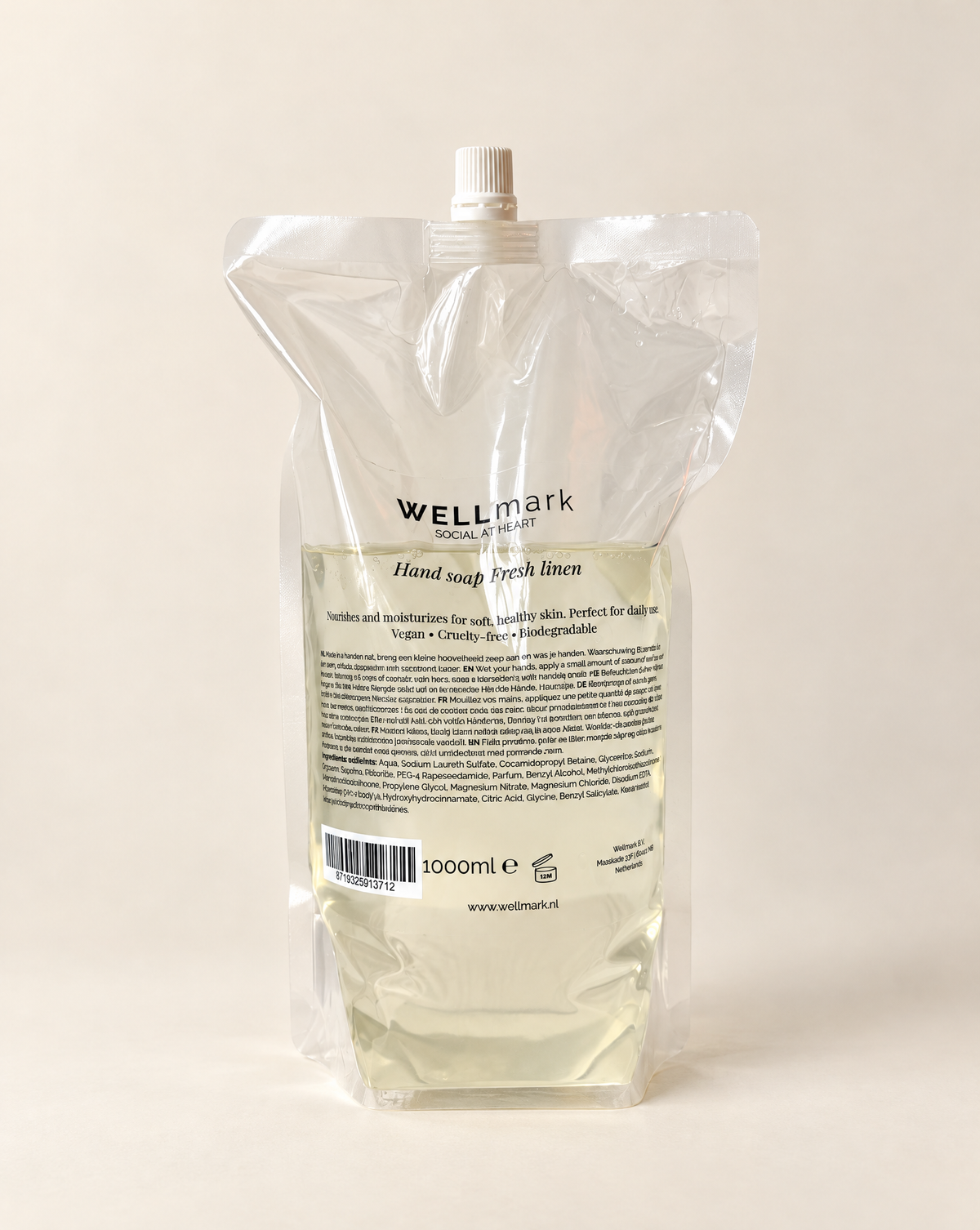 Refill Handzeep - Fresh Linen 1 L