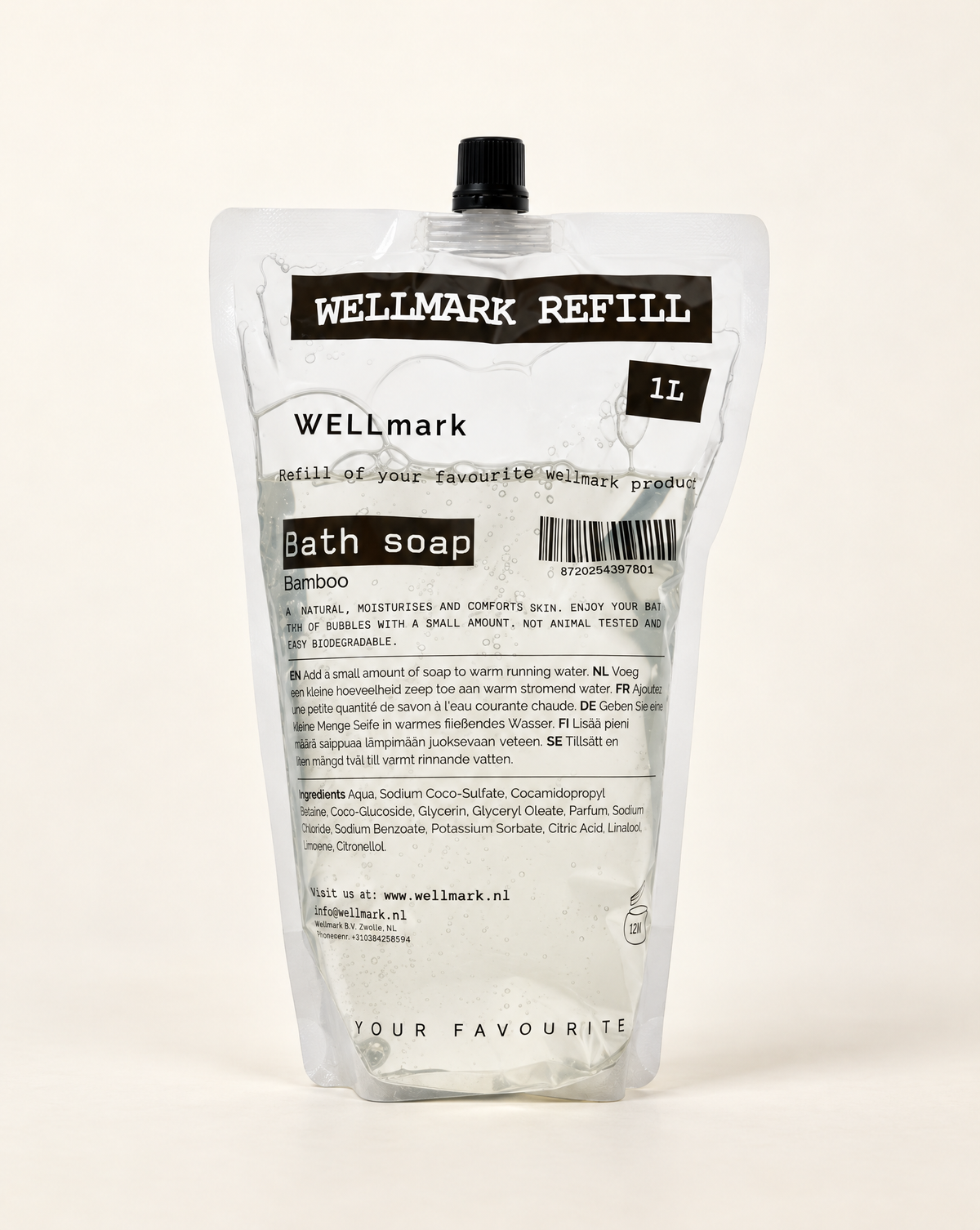 Refill Bad zeep - Bamboo 1L