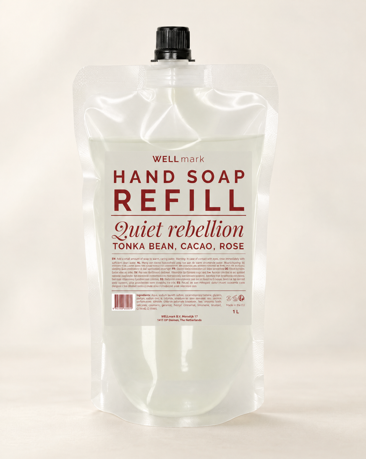 Refill Handzeep 1 L - Quiet Rebellion