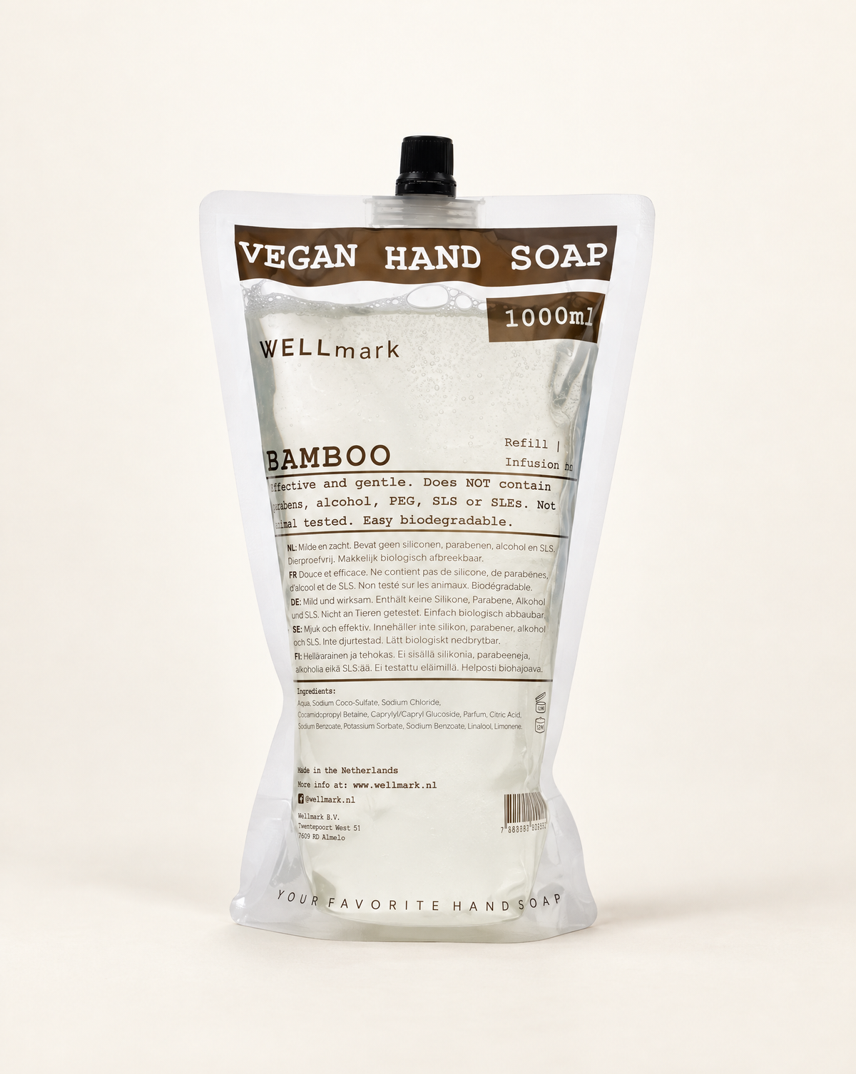 Refill Handzeep - Bamboo 1 L
