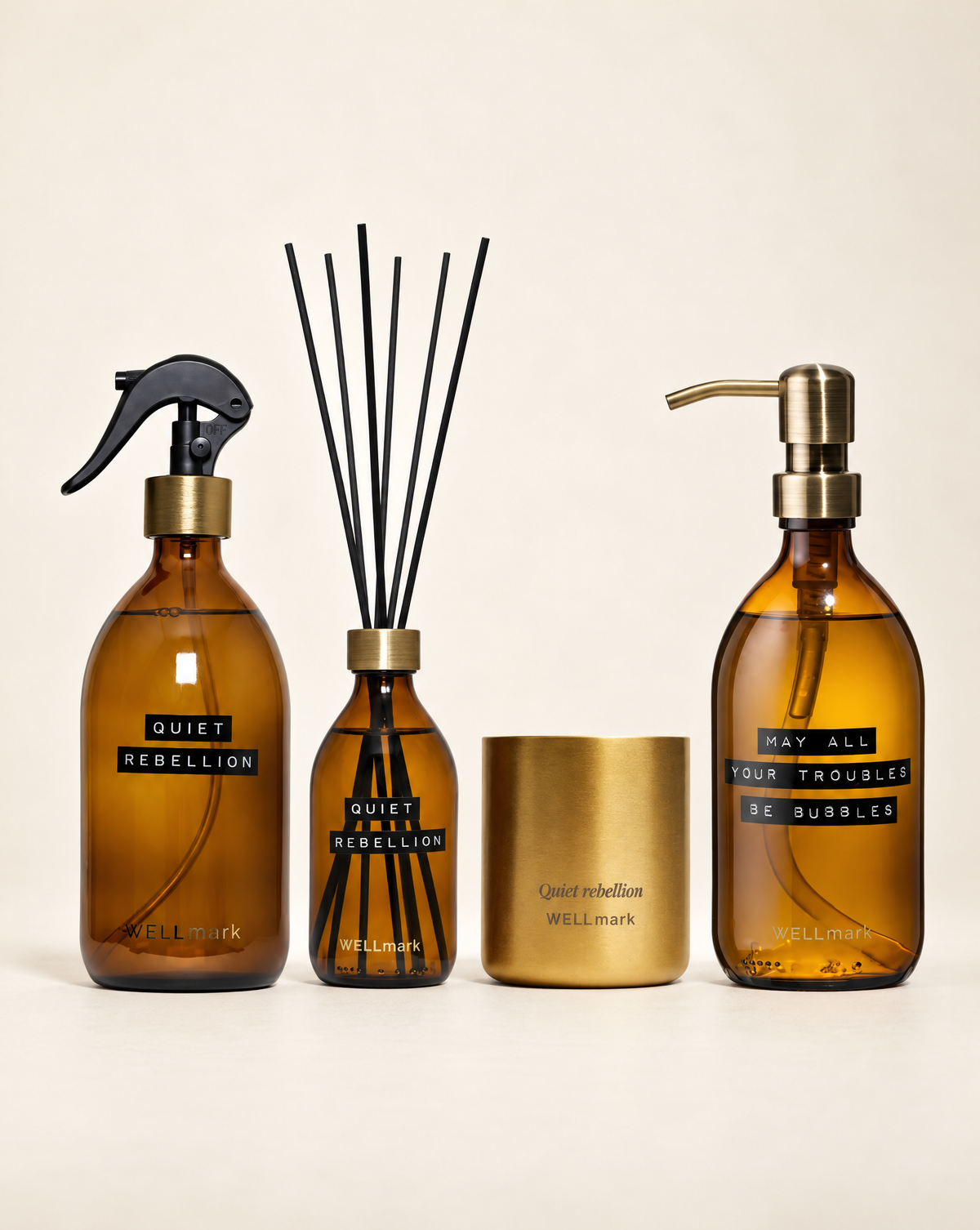 Home Makeover Set, kaars, roomspray, geurstokjes en handzeep