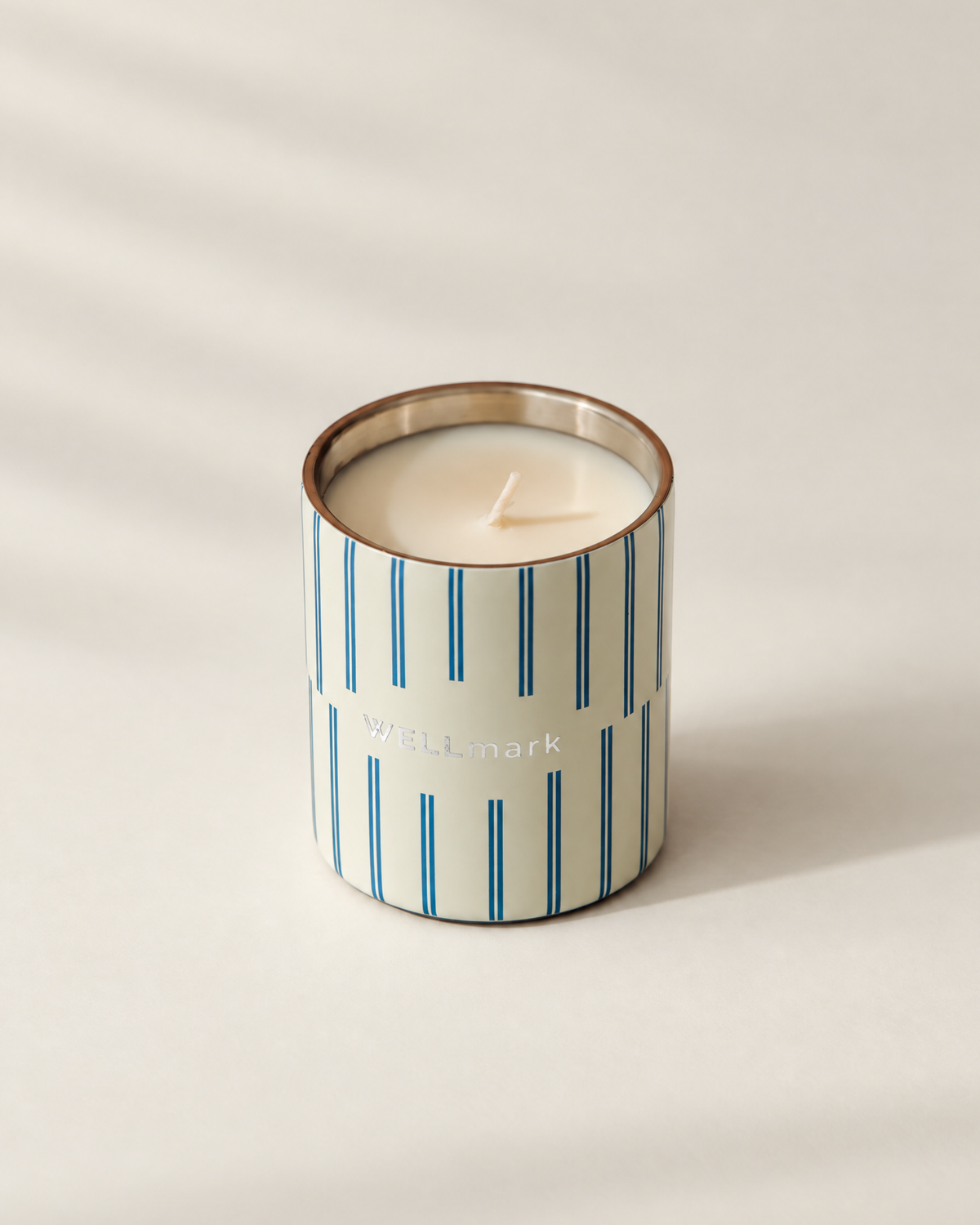 Geurkaars 220 g Riviera Stripe - geur Sunkissed Bloom