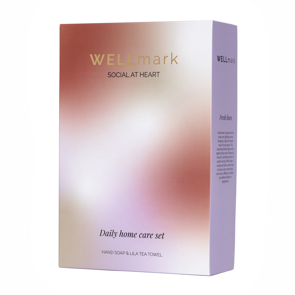 Daily Home Care set - Fresh Linen/Lila Handdoek